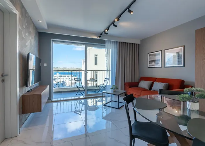 Lejlighed Brand New Luxurious Seafront With View - Prime Location San Pawl il-Baħar